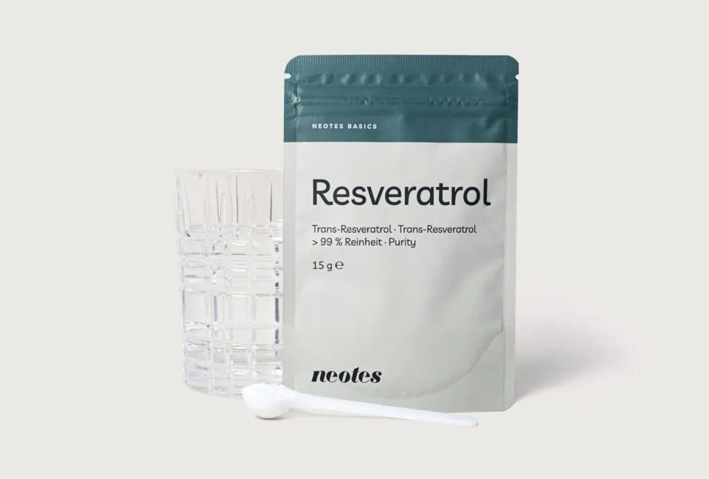 neotes-Resveratrol-Pulver-Einnahme-Wasser